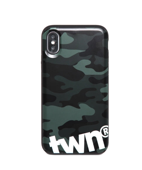 ティーダブリューエヌ(TWN) CAMO WAVE PHONE CASE (Khaki)