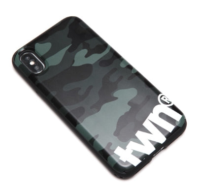 ティーダブリューエヌ(TWN) CAMO WAVE PHONE CASE (Khaki)