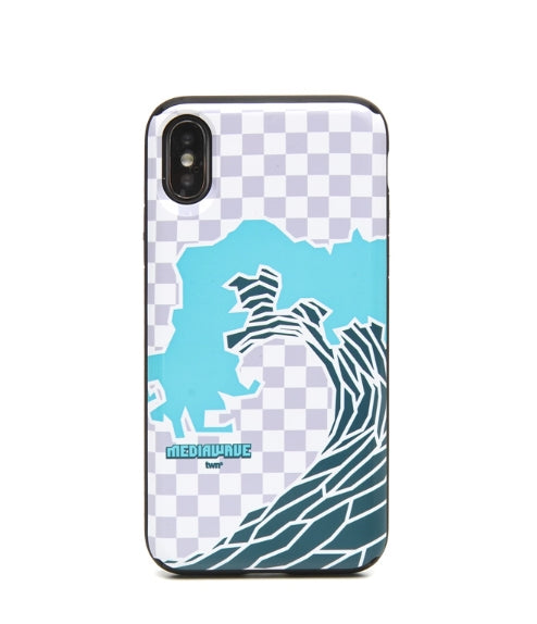 ティーダブリューエヌ(TWN) POLYGON WAVE PHONE CASE (White)