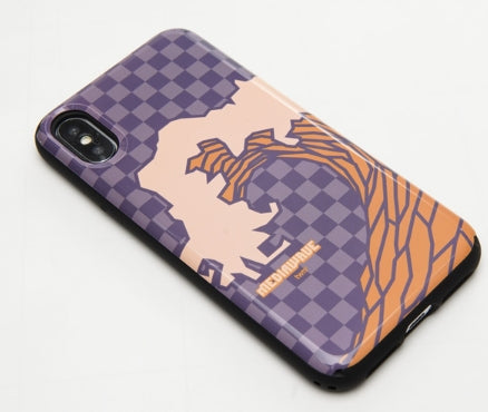 ティーダブリューエヌ(TWN) POLYGON WAVE PHONE CASE (Dark grey)