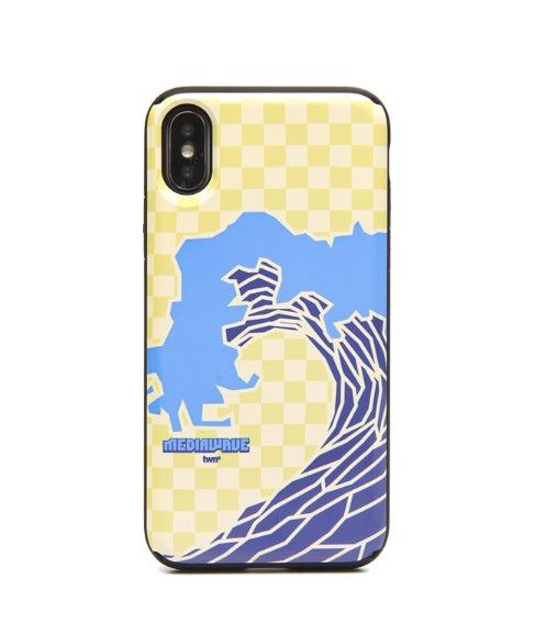 ティーダブリューエヌ(TWN) POLYGON WAVE PHONE CASE (Light yellow)