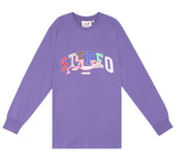 ステレオバイナルズ(Stereo Vinyls) [FW19 Pink Panther] Stereo Logo Long Sleeve(Lavender)