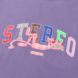 ステレオバイナルズ(Stereo Vinyls) [FW19 Pink Panther] Stereo Logo Long Sleeve(Lavender)