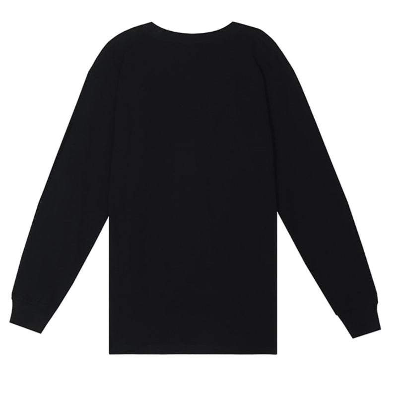 ステレオバイナルズ(Stereo Vinyls) [FW19 Pink Panther] Stereo Logo Long Sleeve (Black)