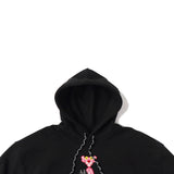 ステレオバイナルズ(Stereo Vinyls)  [FW19 Pink Panther] Standing PP Hoodie(Black)