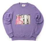 ステレオバイナルズ(Stereo Vinyls)[FW19 Pink Panther] Picture Sweatshirts(Lavender)