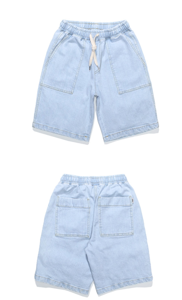ティーダブリューエヌ(TWN) OUTBASIC DENIM SHORT PANTS (3color) STSP3194