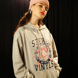 ステレオバイナルズ(Stereo Vinyls) [FW19 Pink Panther] PP University Hoodie(Melange Grey)