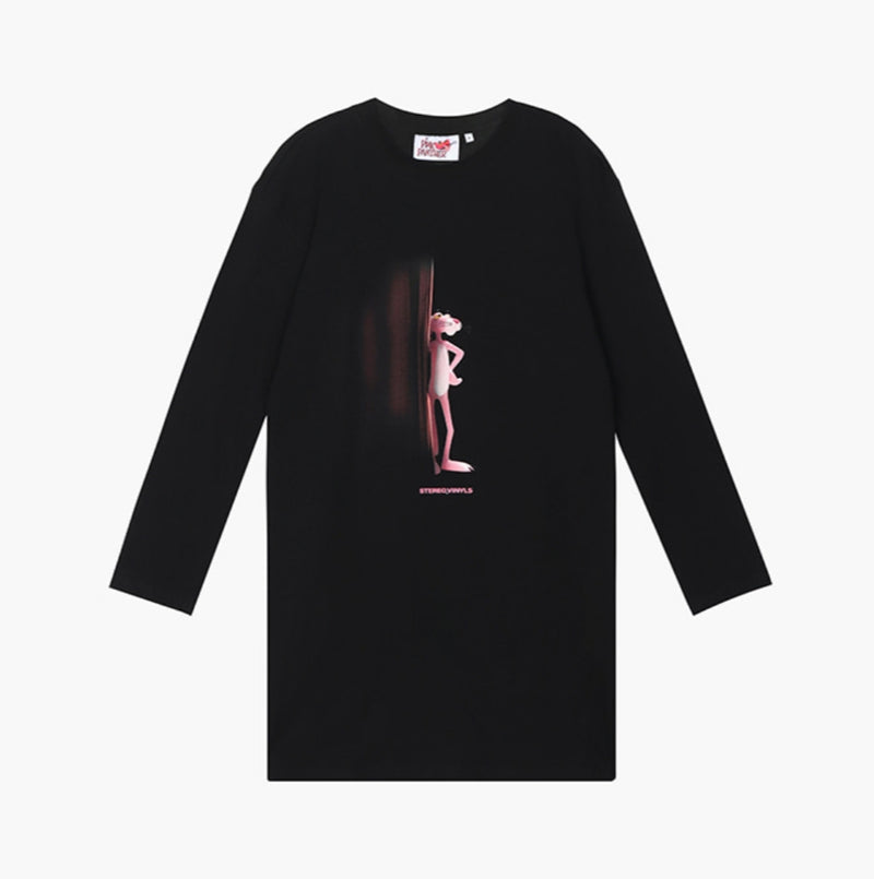 ステレオバイナルズ(Stereo Vinyls) [FW19 Pink Panther] PP Troupe Onepiece(Black)