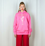 ステレオバイナルズ(Stereo Vinyls) [FW19 Pink Panther] PP Hotfix Hoodie(Pink)