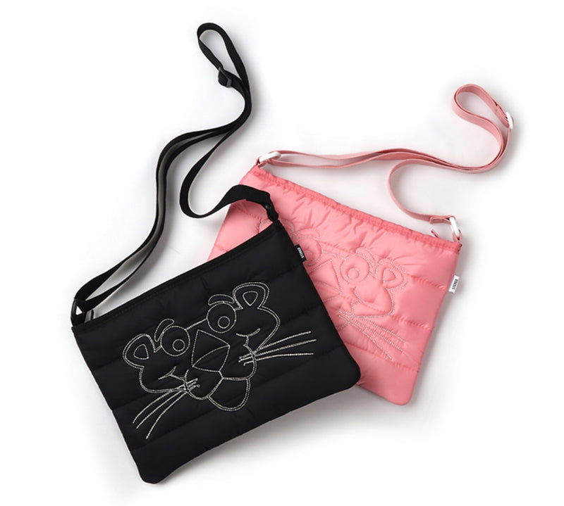 ステレオバイナルズ(Stereo Vinyls) [FW19 Pink Panther] PP Face Padding Bag(Pink)