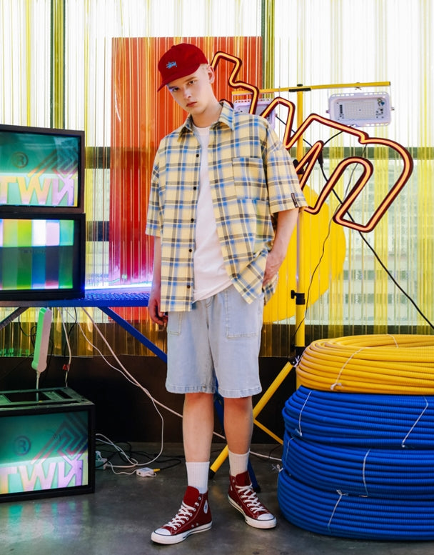 ティーダブリューエヌ(TWN) HOLIDAY SHORT SLEEVE SHIRTS (3color) JESS3198