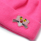 ステレオバイナルズ(Stereo Vinyls)[FW19 Pink Panther] PP Face Beanie (Pink)