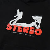 ステレオバイナルズ(Stereo Vinyls)[FW19 Pink Panther] PP Chicago Hoodie(Black)