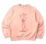 ステレオバイナルズ(Stereo Vinyls)[FW19 Pink Panther] Mono PP Sweatshirts(Pink)