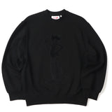 ステレオバイナルズ(Stereo Vinyls)[FW19 Pink Panther] Mono PP Sweatshirts(Black)