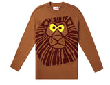 ステレオバイナルズ(Stereo Vinyls) [FW19 Pink Panther] Lion PP Knit(Brown)