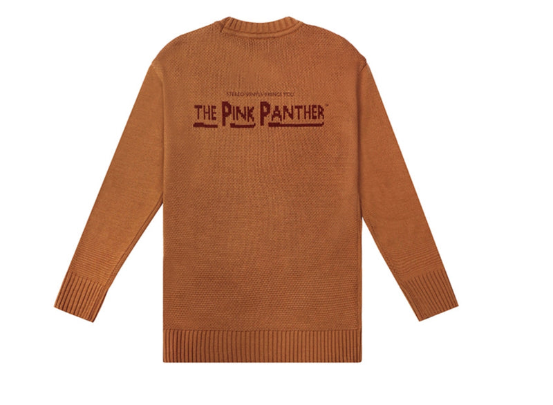 ステレオバイナルズ(Stereo Vinyls) [FW19 Pink Panther] Lion PP Knit(Brown)