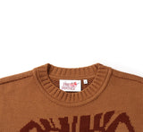 ステレオバイナルズ(Stereo Vinyls) [FW19 Pink Panther] Lion PP Knit(Brown)