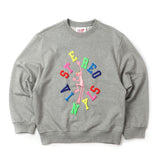 ステレオバイナルズ(Stereo Vinyls) [FW19 Pink Panther] Jumping PP Sweatshirts(Melange Grey)