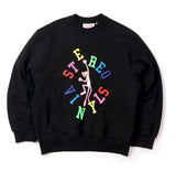 ステレオバイナルズ(Stereo Vinyls) [FW19 Pink Panther] Jumping PP Sweatshirts(Black)