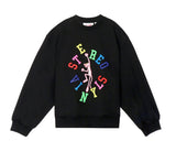 ステレオバイナルズ(Stereo Vinyls) [FW19 Pink Panther] Jumping PP Sweatshirts(Black)