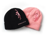 ステレオバイナルズ(Stereo Vinyls)[FW19 Pink Panther] Jumping PP Beanie(Black)