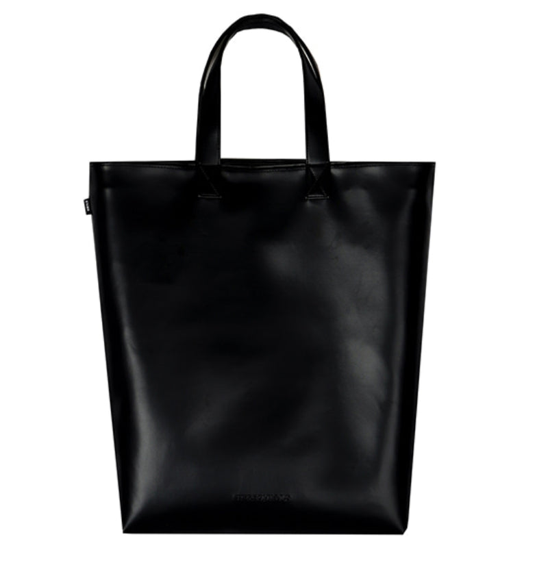 ステレオバイナルズ(Stereo Vinyls)[FW19 Pink Panther] Faux Leather Bag(Black)