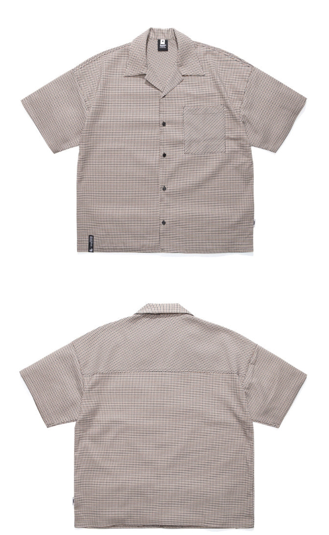 ティーダブリューエヌ(TWN) HOW CHECK SHORT SLEEVE SHIRTS (2color) YMSS3197