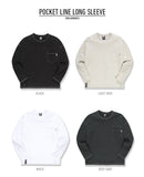 ティーダブリューエヌ(TWN) POCKET LINE LONG SLEEVE (7color) STLT3211