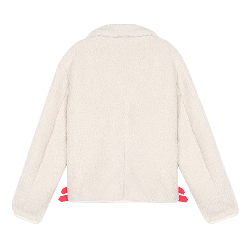 ステレオバイナルズ(Stereo Vinyls) [FW19 Stereo Vinyls] Boa Rider Jacket(Ivory)