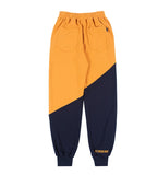 ロマンティッククラウン(ROMANTIC CROWN) COLOR BLOCK LOGO SWEAT PANTS_YELLOW