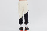 ロマンティッククラウン(ROMANTIC CROWN) COLOR BLOCK LOGO SWEAT PANTS_OATMEAL