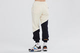 ロマンティッククラウン(ROMANTIC CROWN) COLOR BLOCK LOGO SWEAT PANTS_OATMEAL