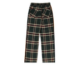 ロマンティッククラウン(ROMANTIC CROWN) OLD CHECK SLACKS_GREEN