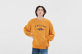 ロマンティッククラウン(ROMANTIC CROWN)  RMTCRW LOGO POCKET SWEATSHIRT_YELLOW