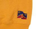 ロマンティッククラウン(ROMANTIC CROWN)  RMTCRW LOGO POCKET SWEATSHIRT_YELLOW