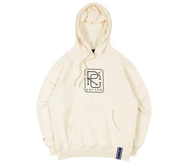 ロマンティッククラウン(ROMANTIC CROWN)RC BIG LOGO HOOD_OATMEAL