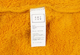 ロマンティッククラウン(ROMANTIC CROWN) BUTTON FLEECE JUMPER_YELLOW