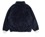 ロマンティッククラウン(ROMANTIC CROWN) BUTTON FLEECE JUMPER_NAVY