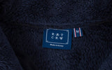 ロマンティッククラウン(ROMANTIC CROWN) BUTTON FLEECE JUMPER_NAVY