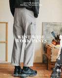 ダブルユーブイプロジェクト(WV PROJECT) WEST WIDE WORK PANTS GRAY CJLP7318