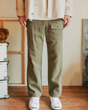 ダブルユーブイプロジェクト(WV PROJECT) WEST WIDE WORK PANTS OLIVE CJLP7318