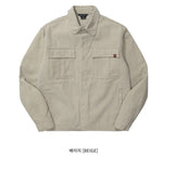 ダブルユーブイプロジェクト(WV PROJECT)WORKLOOK PIGMENT SHIRT BEIGE MJLS7317