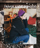 ダブルユーブイプロジェクト(WV PROJECT) TRIVER ANORAK HOOD BLACK MJHD7305