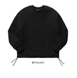 ダブルユーブイプロジェクト(WV PROJECT) NATHAN PIGMENT SWEAT SHIRTS BLACK JJMT7233