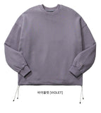 ダブルユーブイプロジェクト(WV PROJECT) NATHAN PIGMENT SWEAT SHIRTS VIOLET JJMT7233