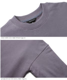 ダブルユーブイプロジェクト(WV PROJECT) NATHAN PIGMENT SWEAT SHIRTS VIOLET JJMT7233