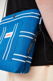 スクラップ(SKRAP)AWNING sacoche bag Blue stripe
