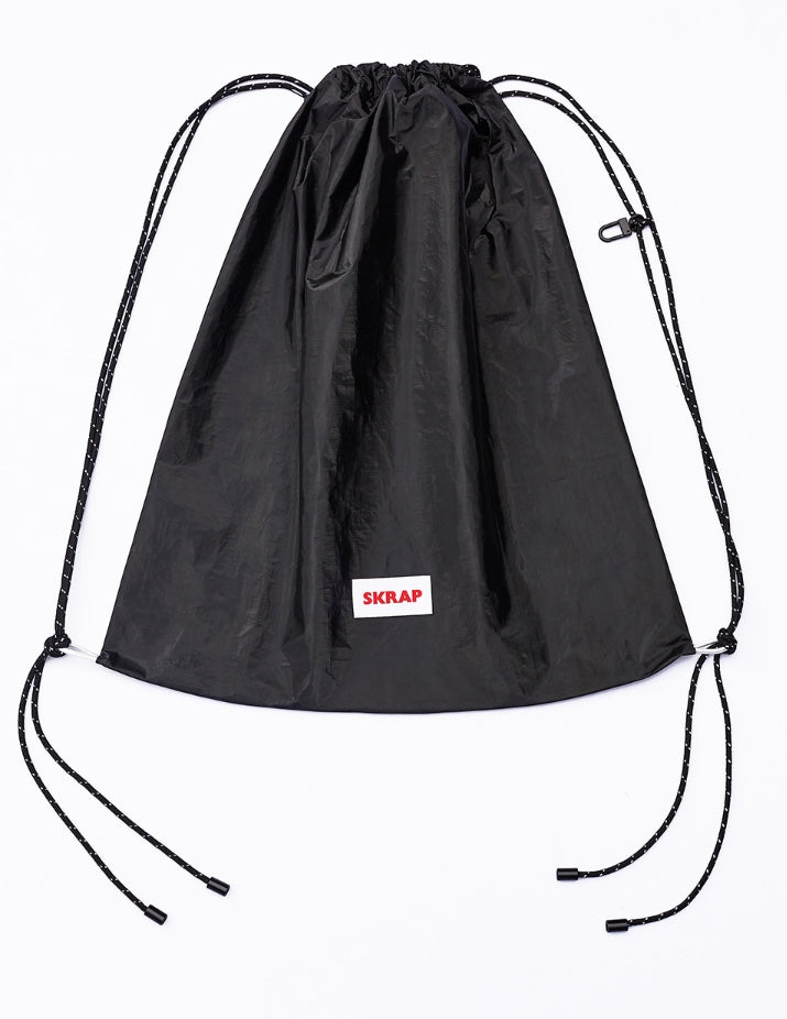スクラップ(SKRAP) TYVEK gym sack Black